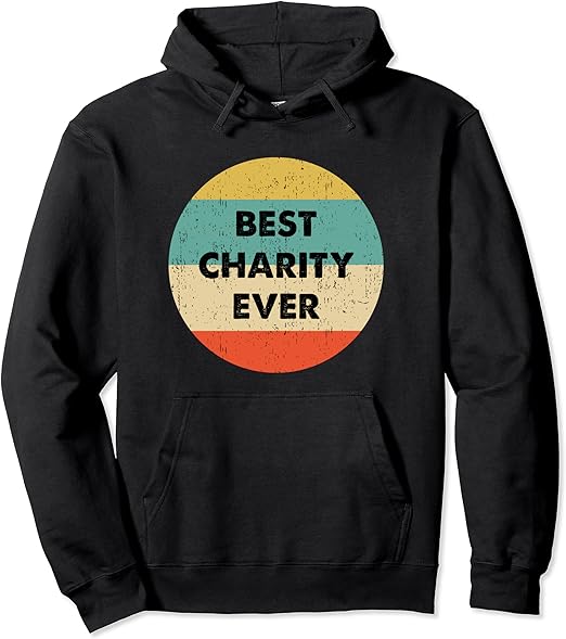 Charity Name Pullover Hoodie Clothing, Shoes & Jewelry